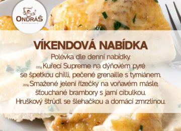 Víkendové menu 5. - 6.10.24