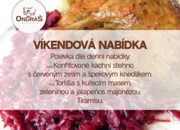 Víkendové menu 7. - 8.9.24