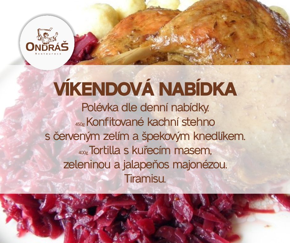 Víkendové menu 7. - 8.9.24