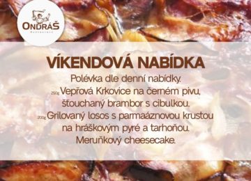 Víkendové menu 14. - 15.9.24