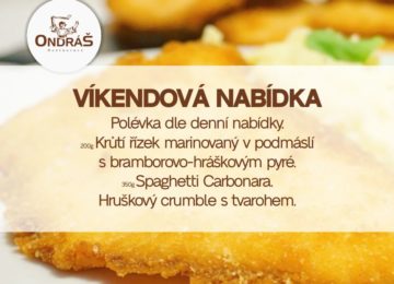 Víkendové menu 28. - 29.9.24