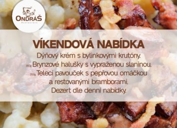 Víkendové menu 11. - 12.10.24