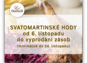 Svatomartinské hody od 6.11.24