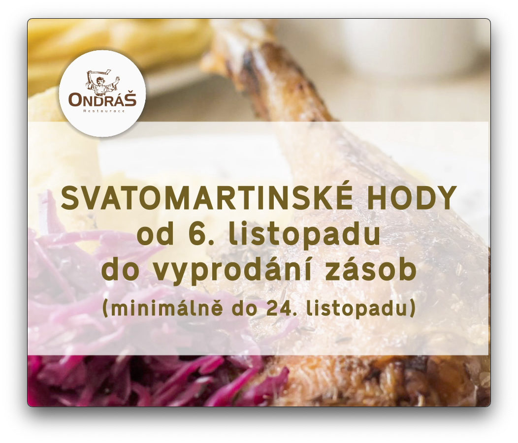 Svatomartinské hody od 6.11.24