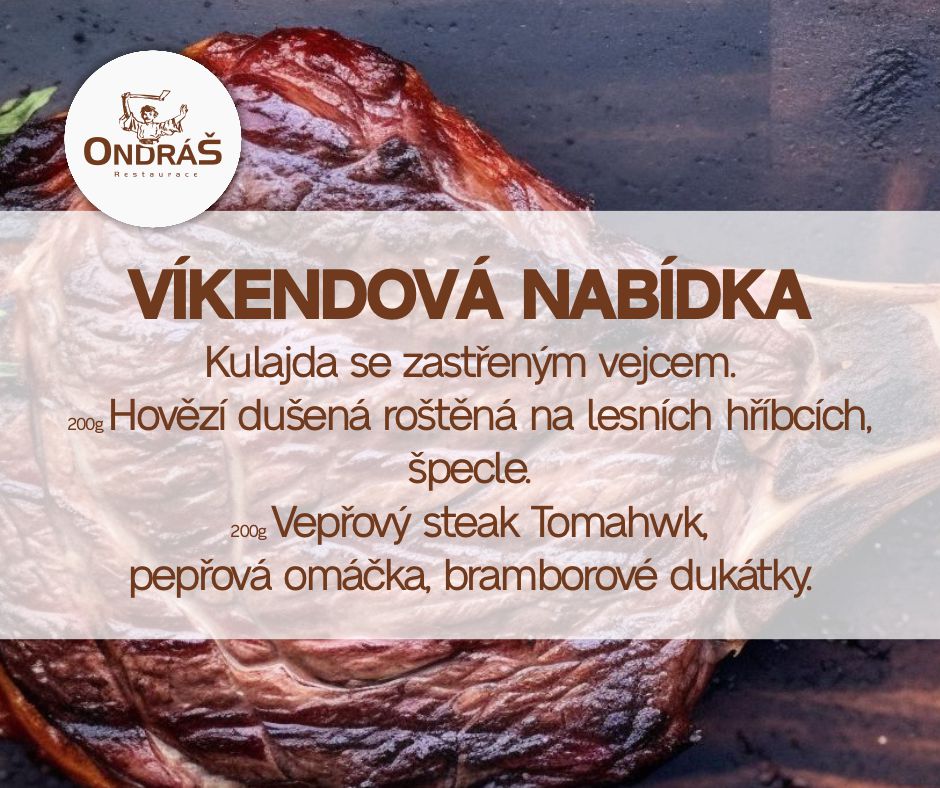 Víkendové menu 7. - 8.12.24